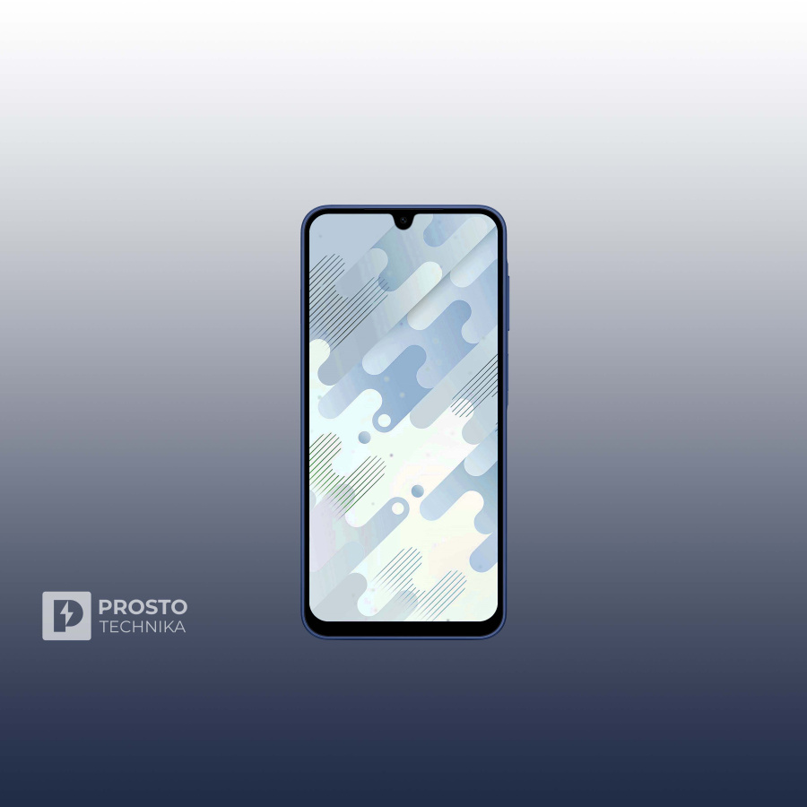 Смартфон Samsung Galaxy A17 4G 4/128Gb, голубой (Light Blue)